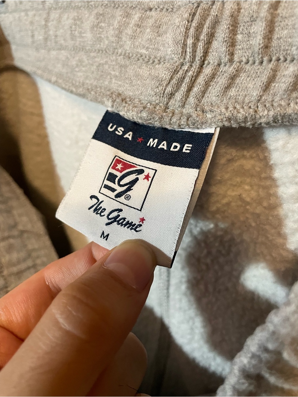 The Game Men’s Heather Gray Drawstring Lounge Comfort Sweatpants - Picture 2 of 5